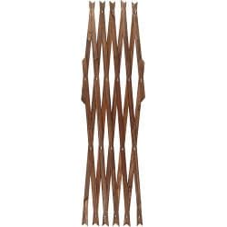 Ambassador Trellis with Metal Rivets - 8mm Brown 6ft x 3ft