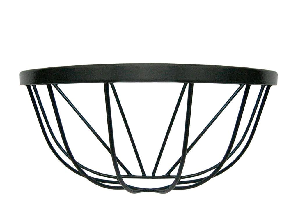 Ambassador Wrought Iron Wall Basket - 14"