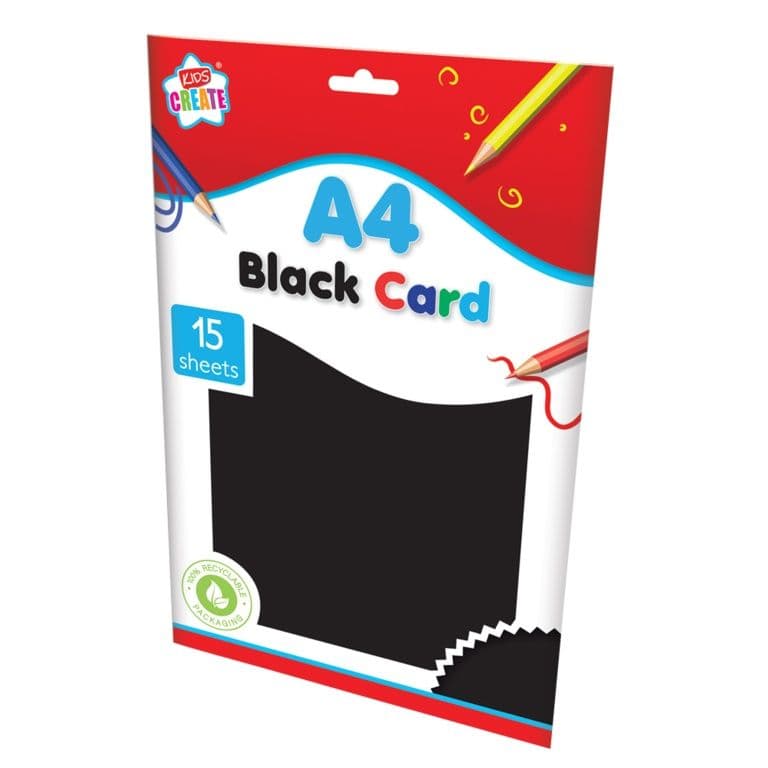 Anker A4 Black Card - 15 Sheet