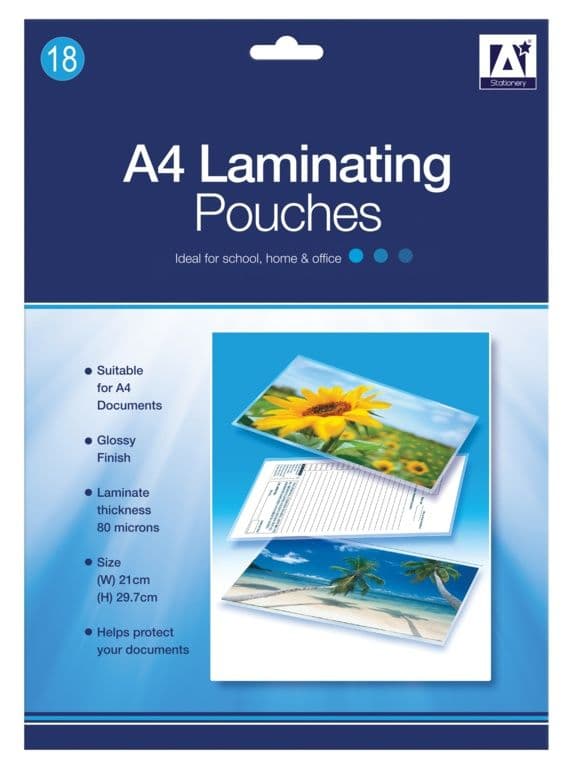 Anker Laminating Pouches - Pack of 18