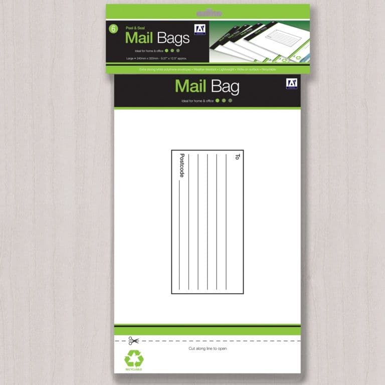 Anker Medium Mailing Bags - 320 x 240mm. Pack 6