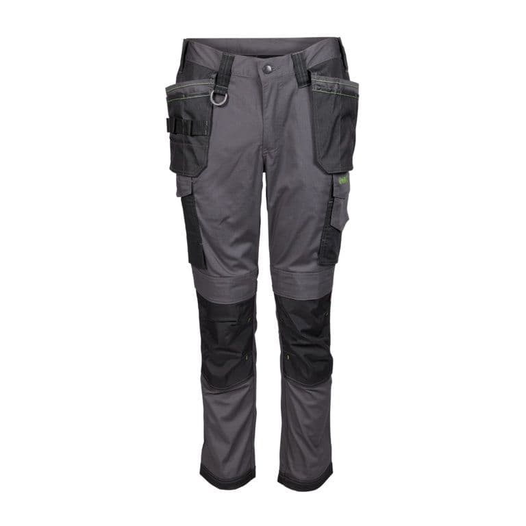 Apache Sudbury Slim Fit Holster Trouser Grey Black - 38L 31"