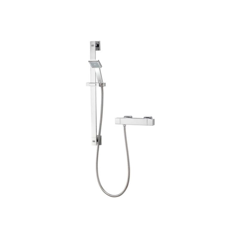 Aqualisa Square Valve Mixer Shower - Chrome