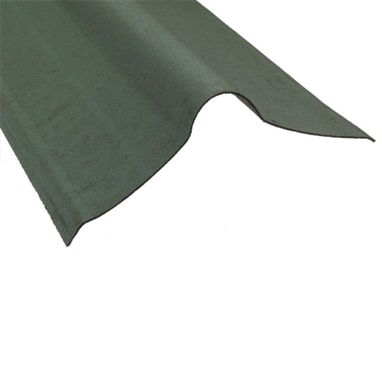 Ariel Coroline Bitumen Ridge - Green 1m