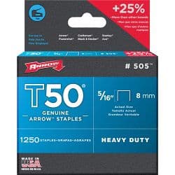 Arrow T50 Staples - 8mm