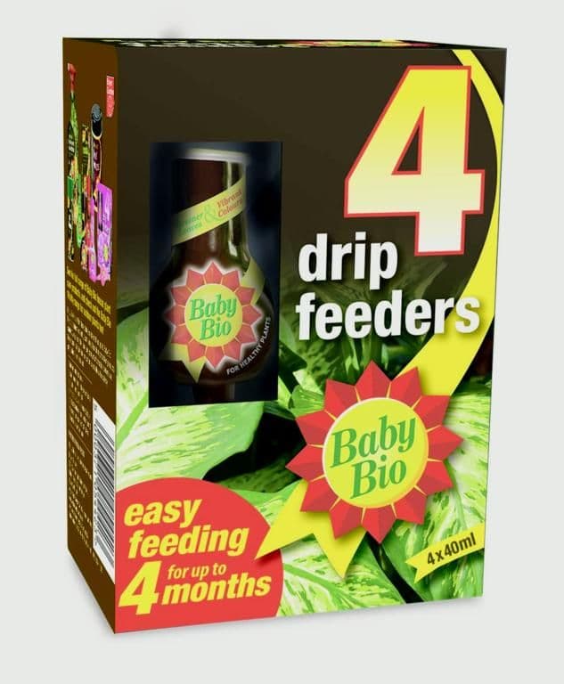 Baby Bio Drip Feeders 40ml - Pack of 4
