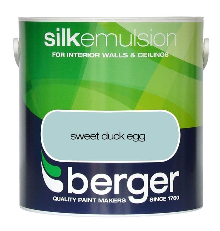 Berger Silk Emulsion 2.5L - Sweet Duck Egg