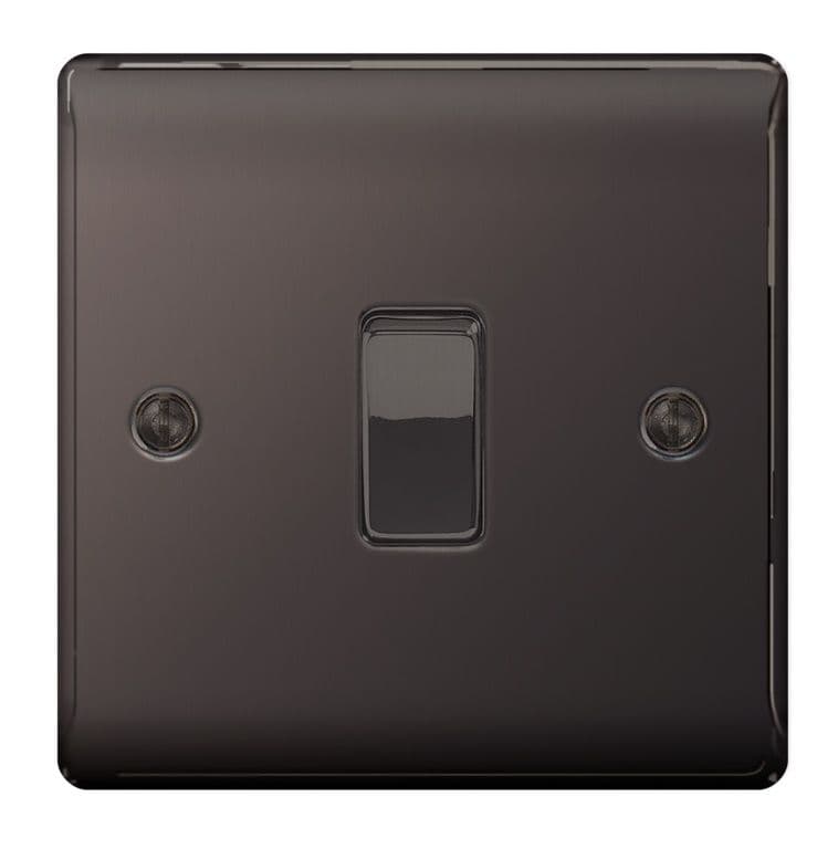 BG Nexus Metal 10ax Plate - Black Nickel