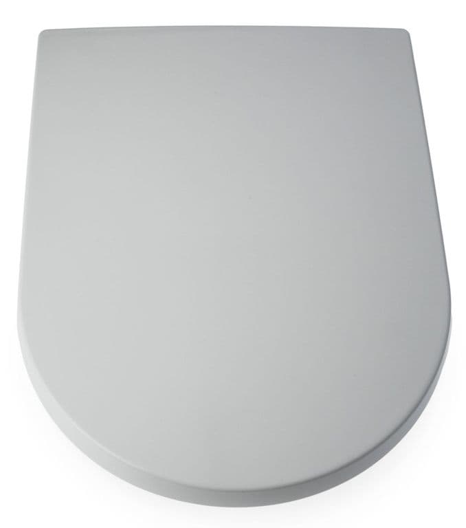 Blue Canyon D Shape Duroplastic Soft Close Toilet Seat - One Button Quick Release