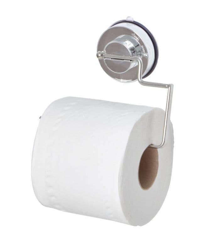 Blue Canyon Gecko Toilet Roll Holder - Silver