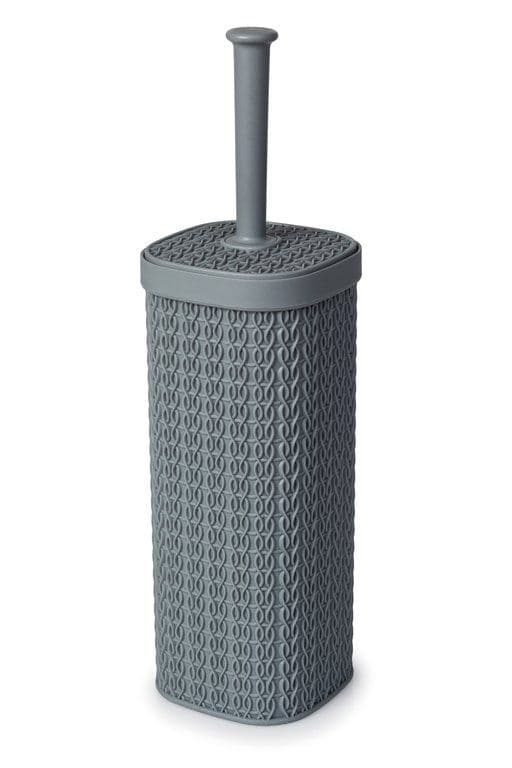 Blue Canyon Lace Design Toilet Brush - Grey