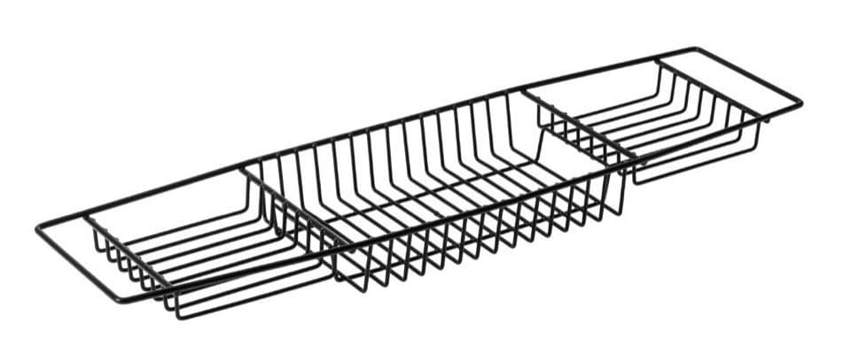Blue Canyon Over Bath Rack - Black