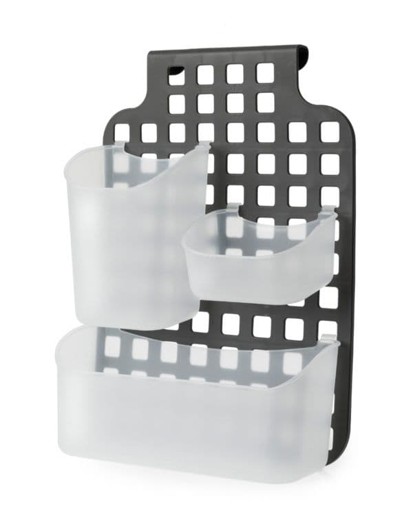 Blue Canyon Plastic Cabinet Door Organiser - Slate