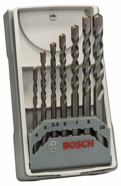 Bosch CYL-3 Concrete Drill Bit Set - 7pce