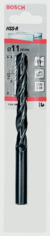 Bosch HSS Twist Point TEQ Drill Bit - 11mm