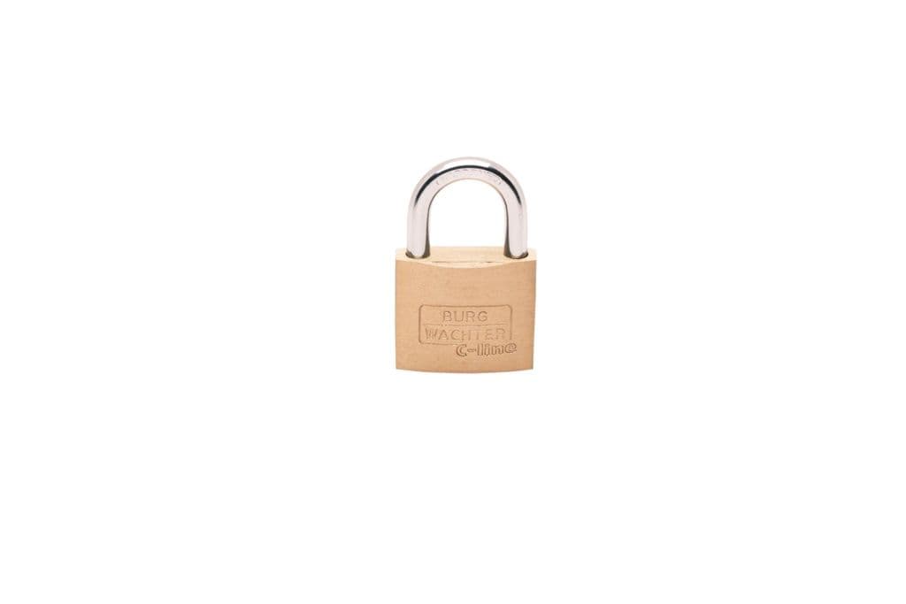 Burg-Wächter Brass Padlock Keyed Alike - 2 x 40mm