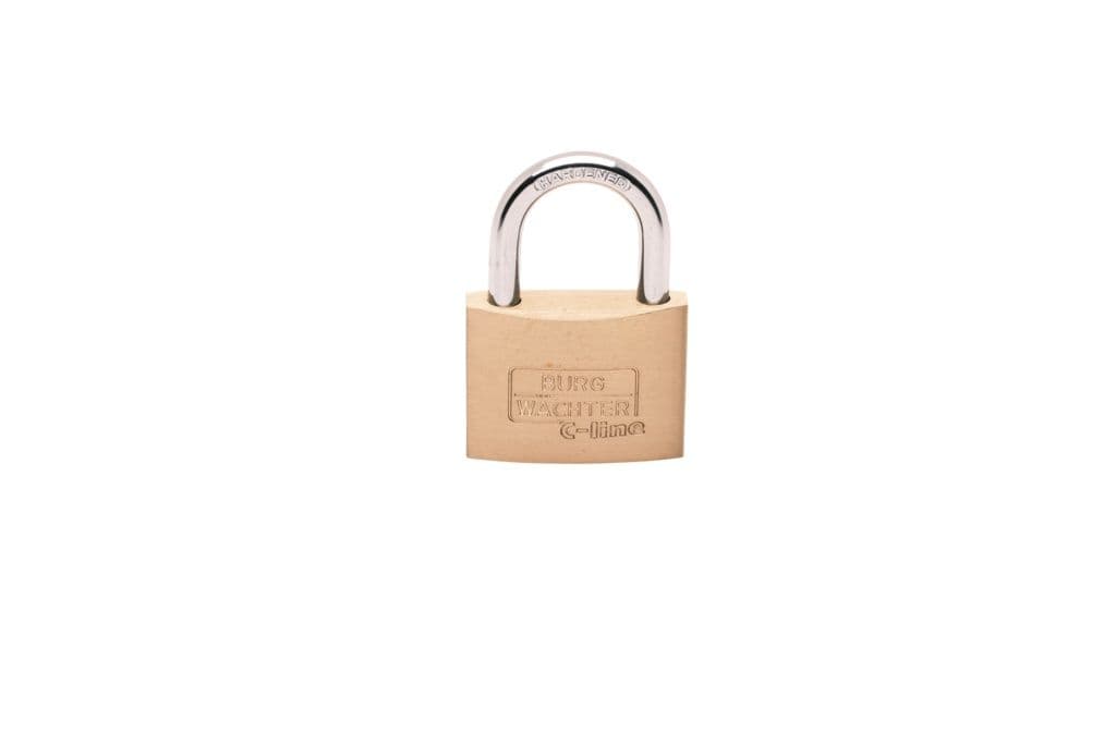 Burg-Wächter Mid Security Brass Padlock - 50mm
