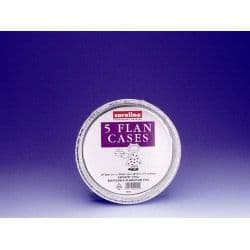 Caroline Foil Flan Case - 8" Pack 6