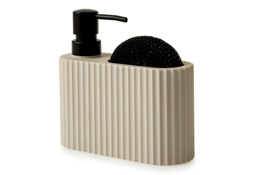 Casa & Casa Berkeley Soap Dispenser & Holder - Cream