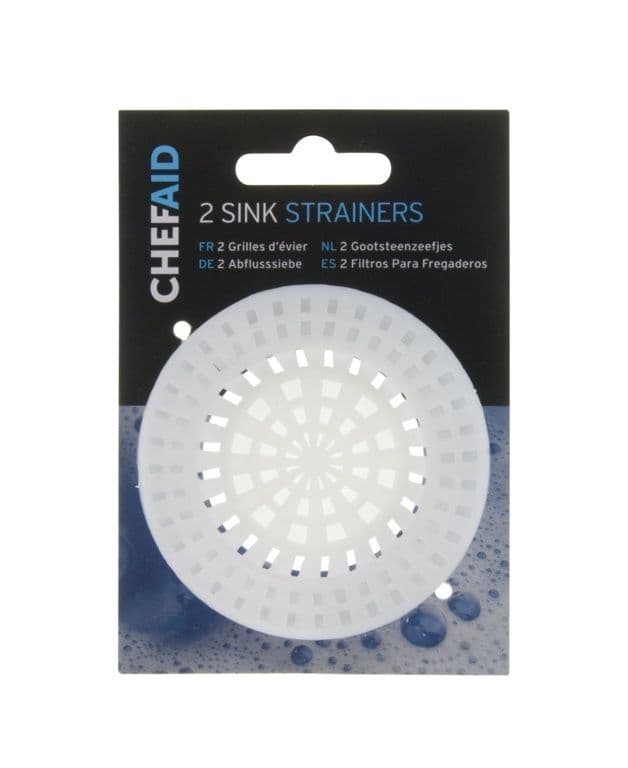 Chef Aid Plastic Sink Strainers - Set 2