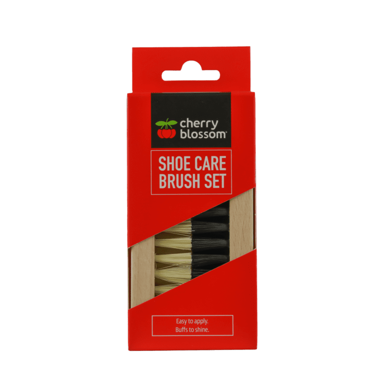 Cherry Blossom Shoe Care Brush Set