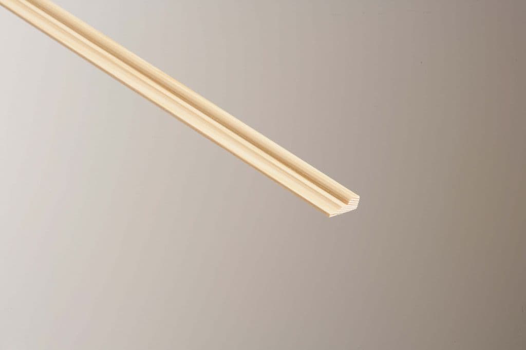Cheshire Mouldings Broken Ogee Pine Moulding - 8 x 21mm x 2.4m
