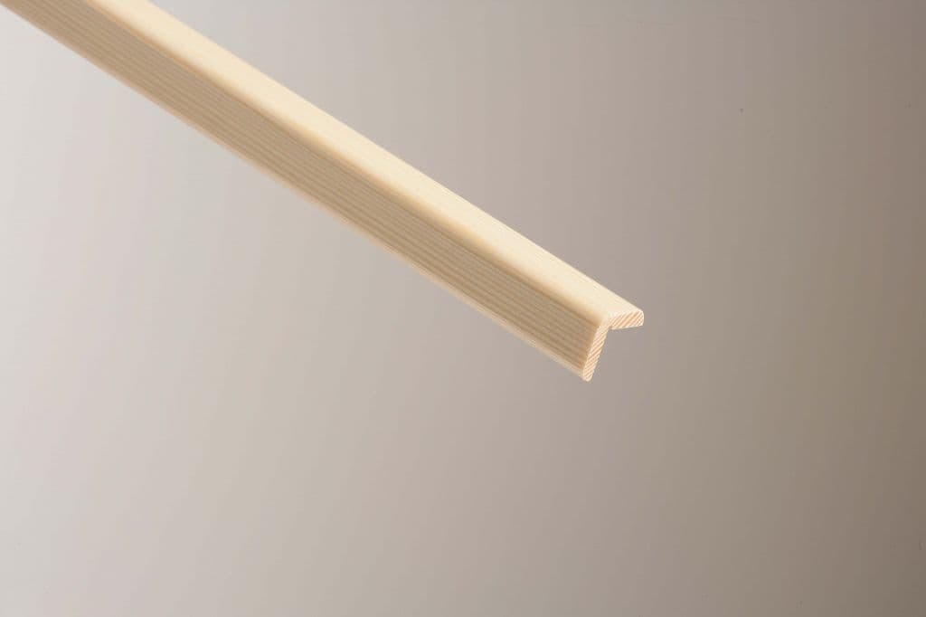 Cheshire Mouldings Cushion Corner Pine Moulding - 2.4m x 21mm x 21mm