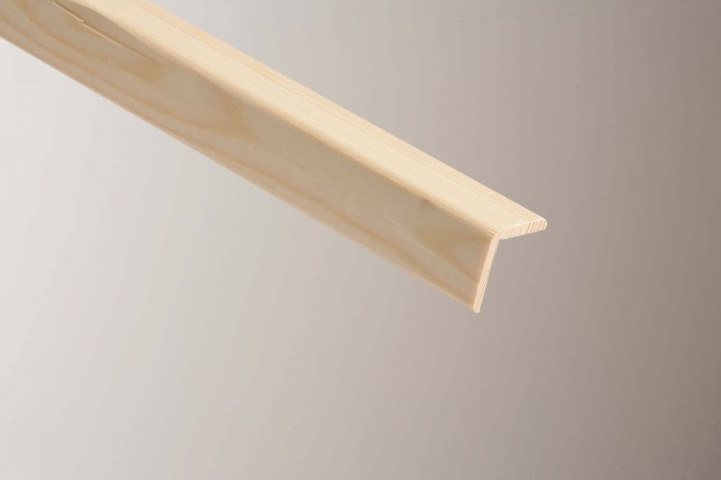 Cheshire Mouldings Cushion Corner Pine Moulding - 2.4m x 35mm x 35mm
