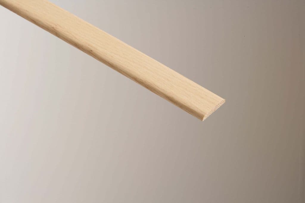 Cheshire Mouldings D Moulding Oak - 6 x 34mm x 2.4m