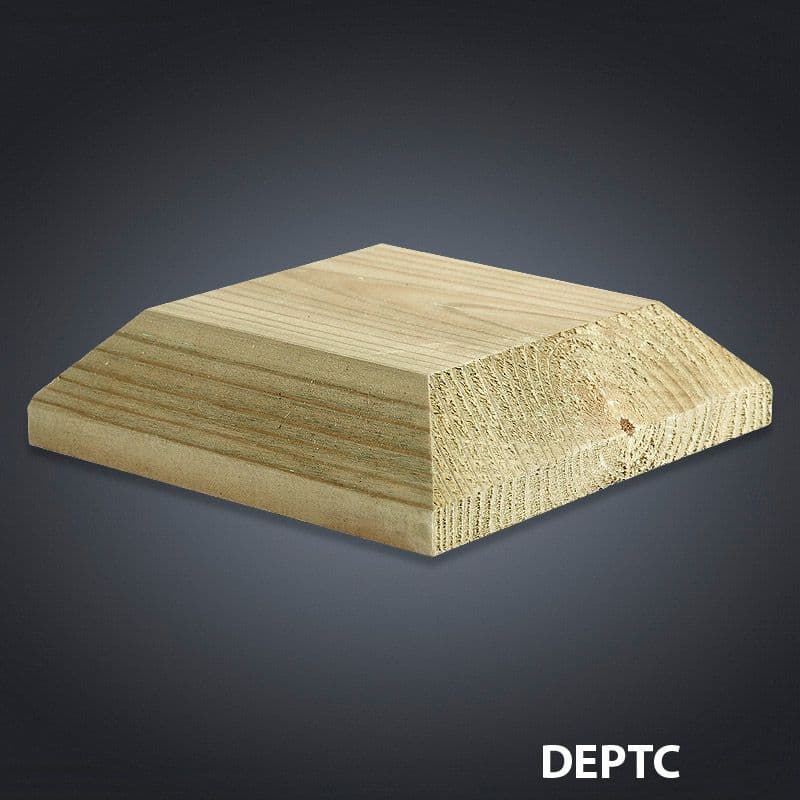 Cheshire Mouldings Decking Patrice Cap - 110mm