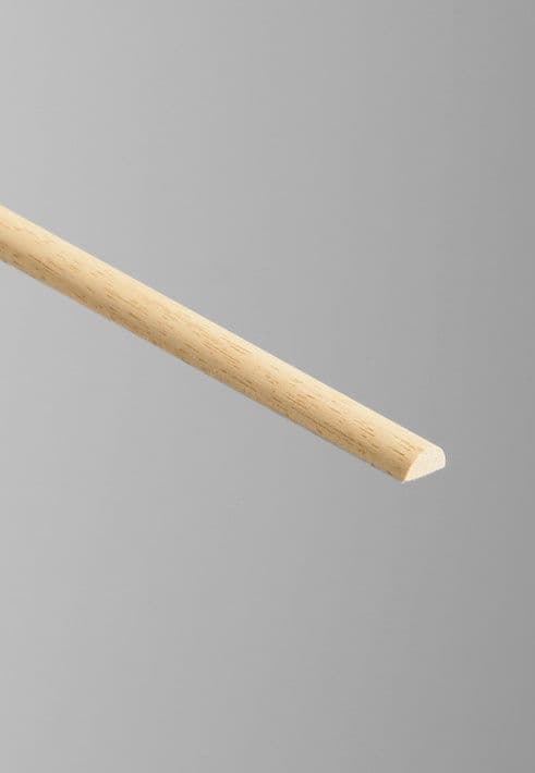 Cheshire Mouldings Half Round Light Hardwood - 6 x 18mm x 2.4m