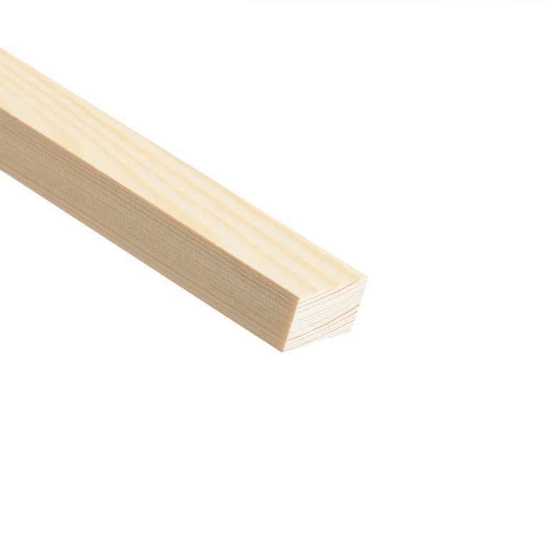 Cheshire Mouldings Knotty Pine Stripwood - 2400 x 34 x 20mm