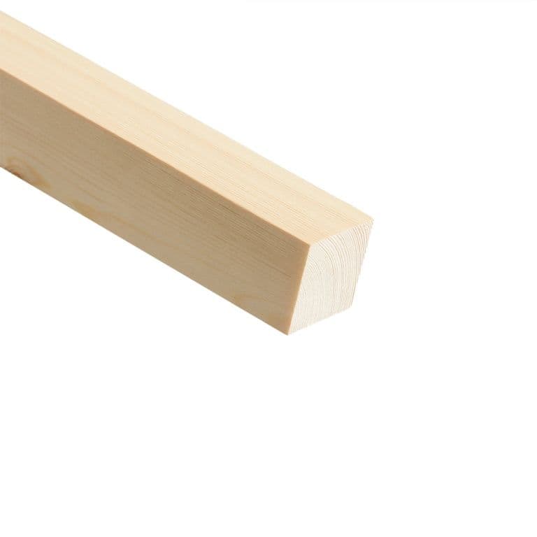 Cheshire Mouldings Knotty Pine Stripwood - 2400 x 34 x 34mm