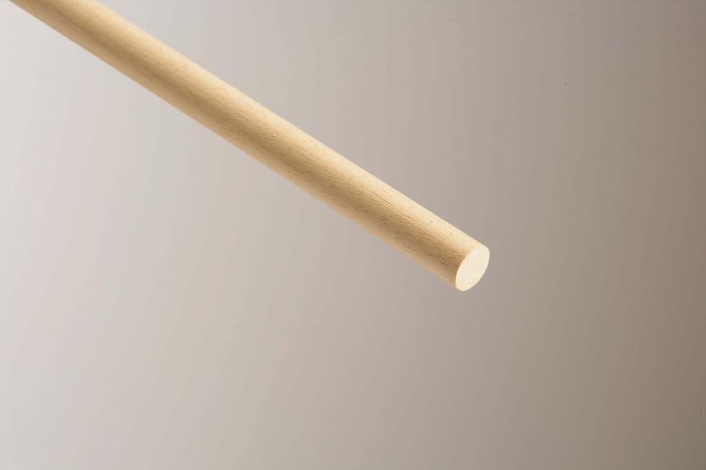 Cheshire Mouldings Light Hardwood Dowel - 18 x 18mm x 2.4m