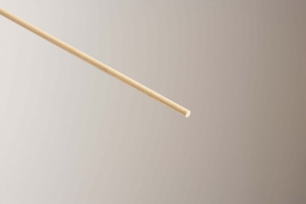 Cheshire Mouldings Light Hardwood Dowel - 6 x 6mm x 2.4m