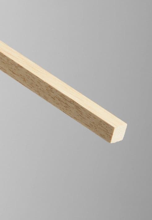 Cheshire Mouldings Light Hardwood PSE - 12 x 12mm x2.4m