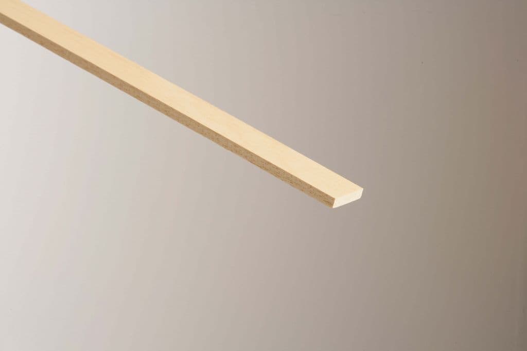 Cheshire Mouldings Light Hardwood PSE - 6 x 25mm x 2.4m