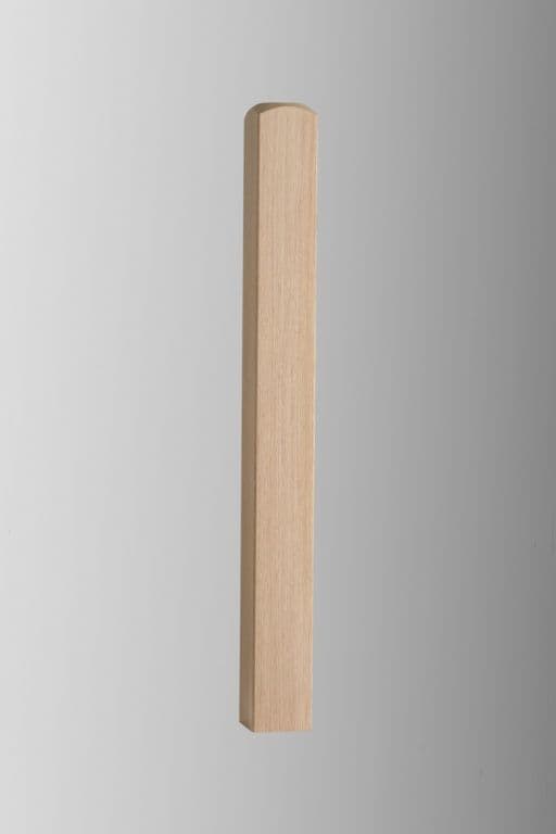Cheshire Mouldings Oak Newel Base - 91 x 915