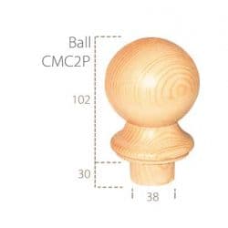 Cheshire Mouldings Pine Ball Cap