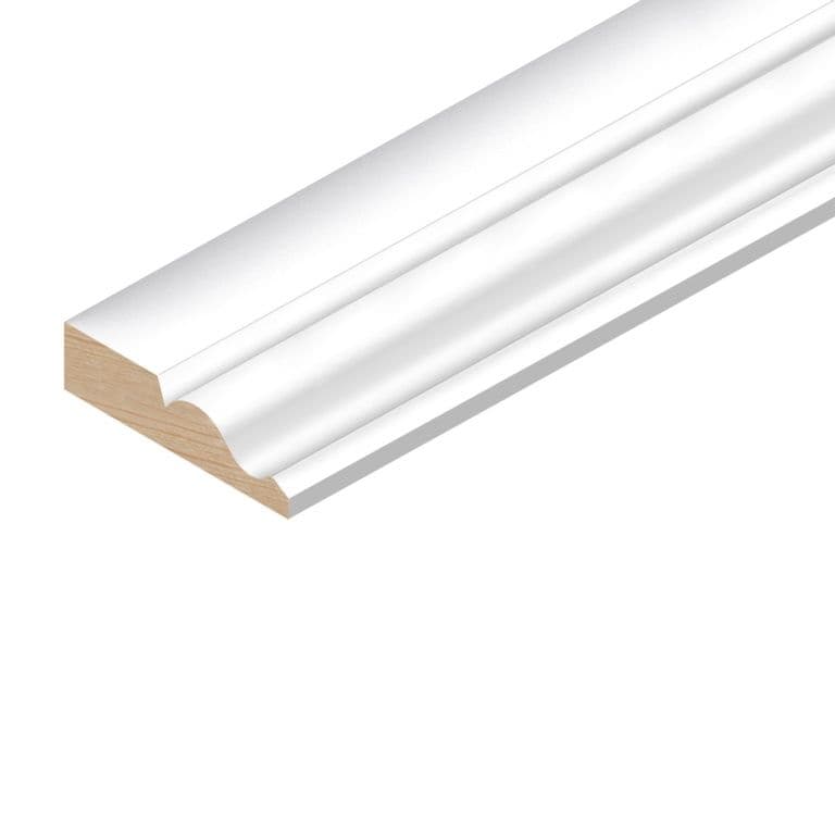 Cheshire Mouldings Primed Ogee Architrave FSC - 2.1m