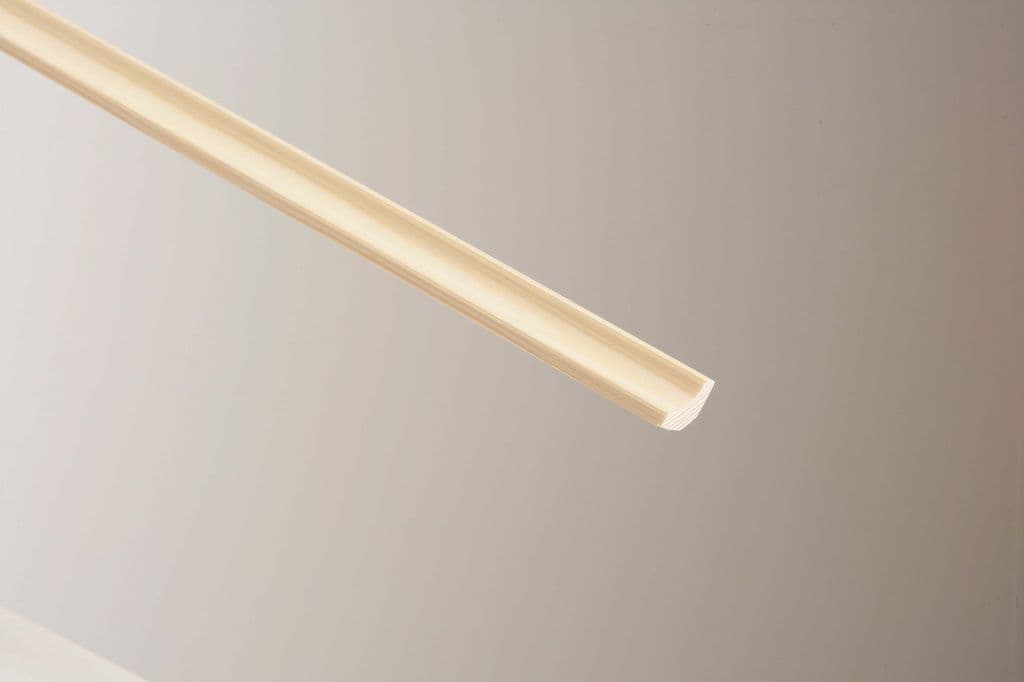 Cheshire Mouldings Primed Scotia - 15 x 15mm x 2.4m