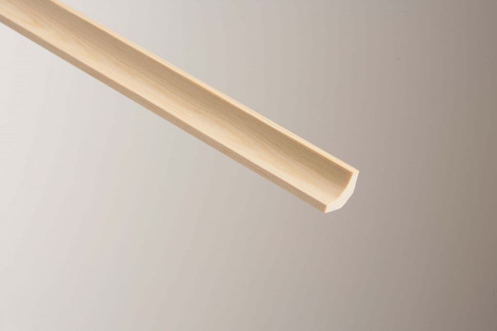 Cheshire Mouldings Primed Scotia - 21 x 21mm x 2.4m