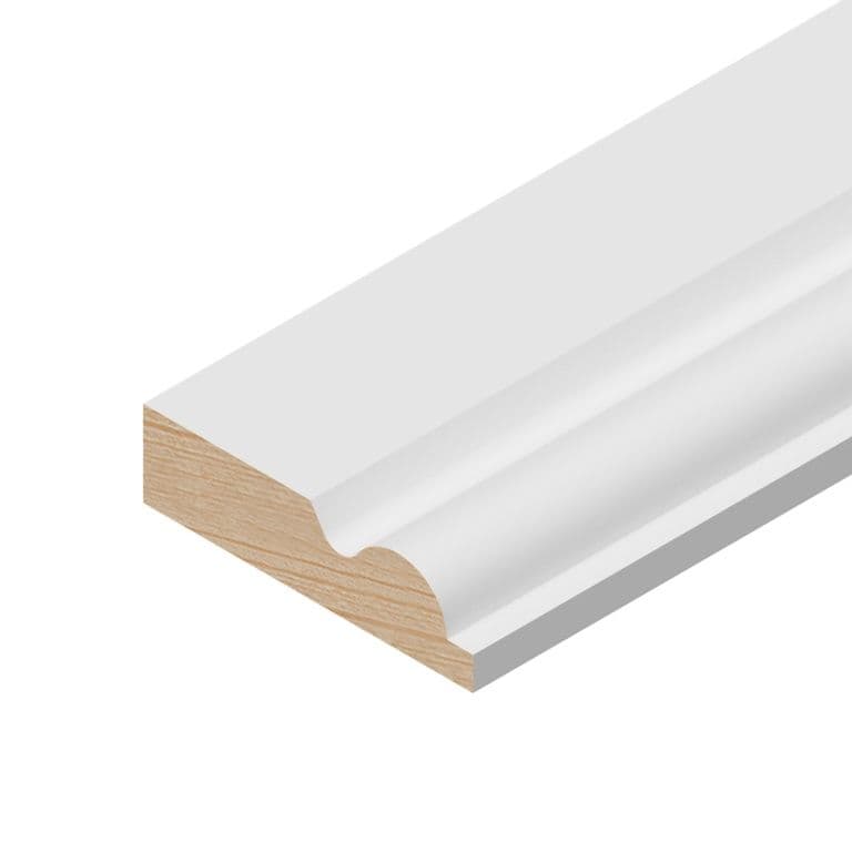 Cheshire Mouldings Primed Torus Architrave FSC - 2.1m