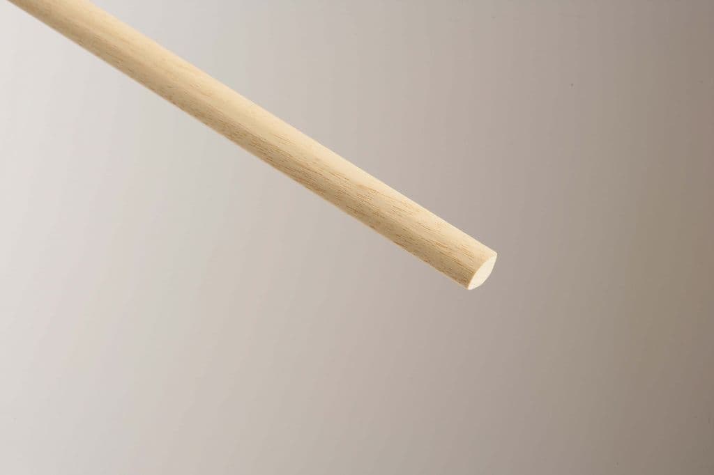 Cheshire Mouldings Quadrant Light Hardwood - 12 x 12mm x 2.4m