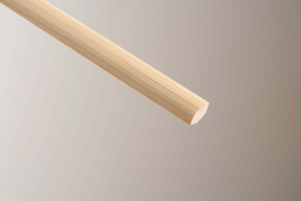 Cheshire Mouldings Quadrant Pine - 18 x 18mm x 2.4m