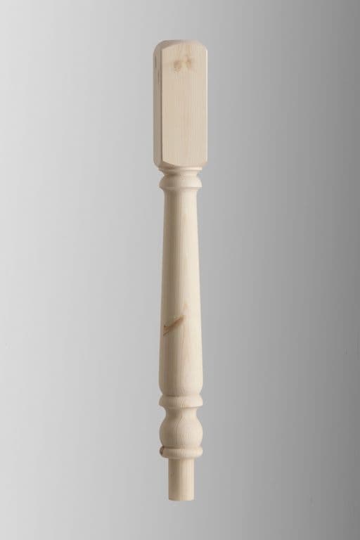 Cheshire Mouldings Standard Turned Newel Pine - 19mm