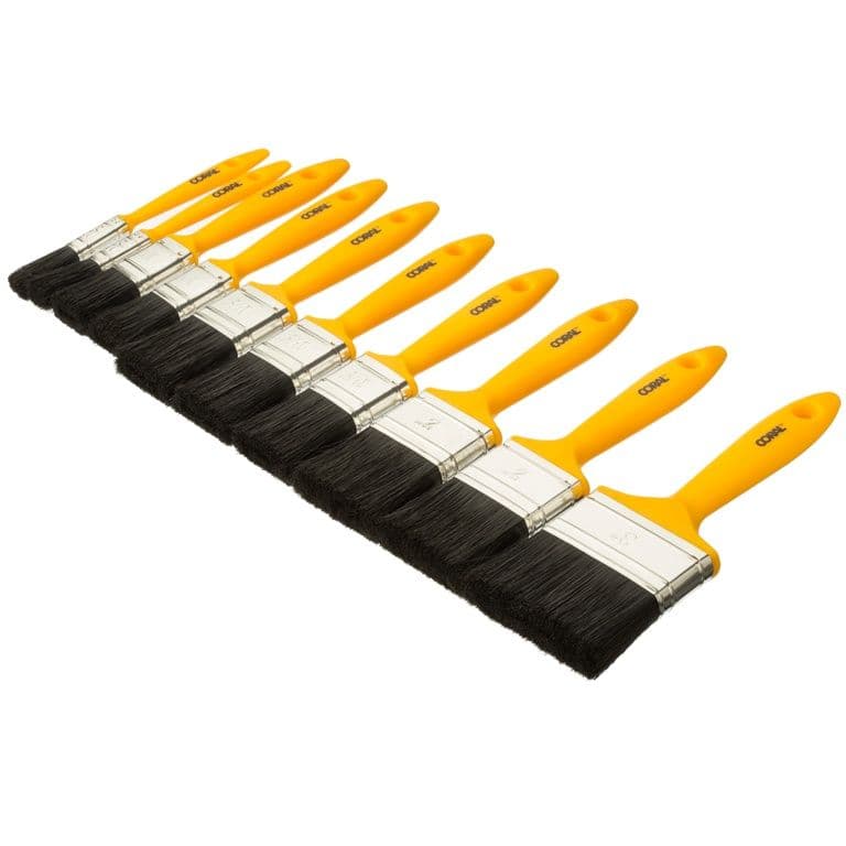 Coral Essentials Paint Brush Set - 10 Piece