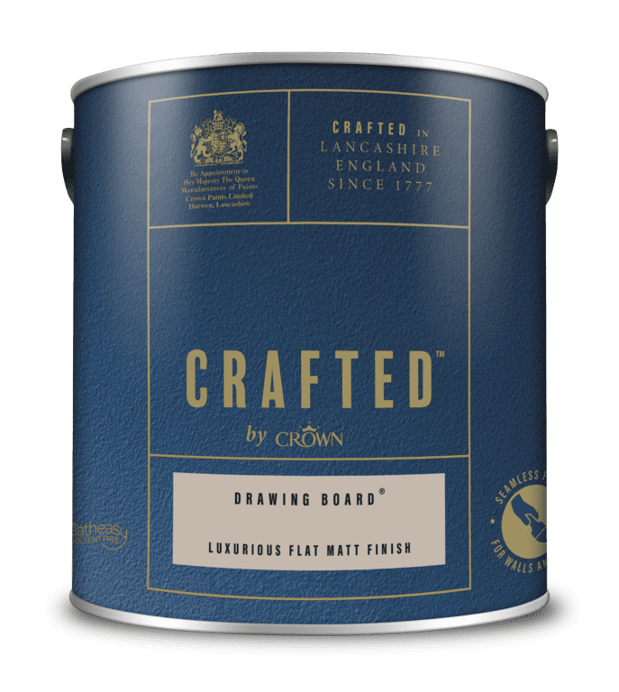 Crown Crafted Luxurious Flat Matt 2.5L - Drawing Board