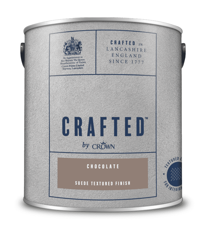 Crown Crafted Suede Textured 2.5L - Chocolate