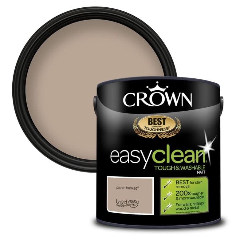 Crown Easyclean Matt Emulsion 2.5L - Picnic Basket